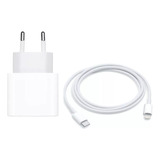 Kit Cargador Adaptador Carga Rápida 25w Usb-c A Lighting 