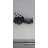Antiga Câmera Fotográfica Canonet Ql19.leia A Descrição. 