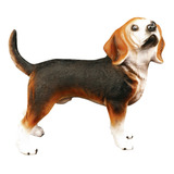 Cachorro Realista Boneco Soft Miniatura Beagle