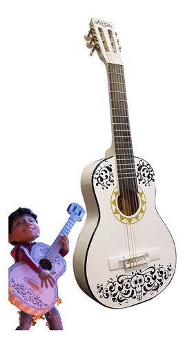 Guitarra Bajito Coco Funda De Regalo Para 2 A 6 Años