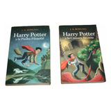 Lote Harry Potter 1 Y 2 - Piedra Filosofal / Camara Secreta