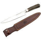 Cuchillo Muela Gaucho 16a Hoja 16cm Vaina Cuero España