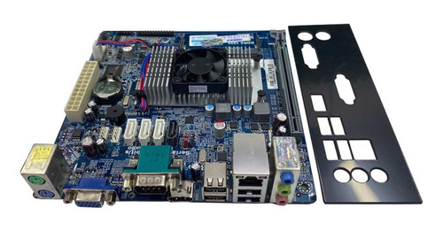 Placa Mãe + Processador Intel 1.0 + Cooler  Hdmi Vga Sata 
