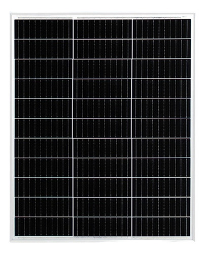 Panel Solar Monocristalino Universal* 100w Para Uso Doméstic
