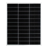 Panel Solar Monocristalino Universal* 100w Para Uso Doméstic