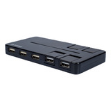 Hub Usb 10 Puertos Con Luz Led 2.0 Switch