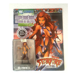 Revista + Figura De Plomo Dc Comics Nova Starfire