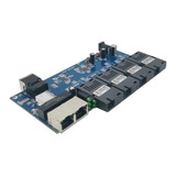 Placa Metro Conversor Midia Gigabit Fibra Optica 4pon 2 Rj45