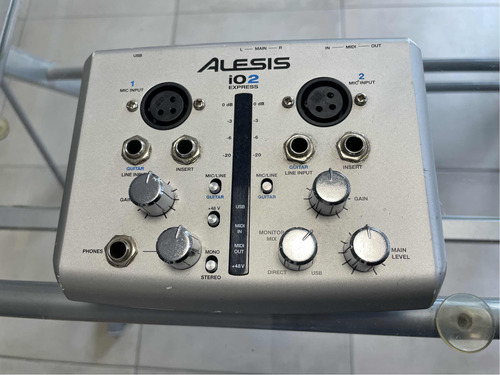 Placa De Sonido Interfaz Alesis