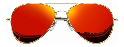 Gafas De Sol Mujer Hombre Espejeados Uv4000 Retro Piloto