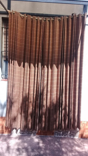 Divisor Amb/cortinas Varilla Madera (p/reparar) $ X 2 Paños