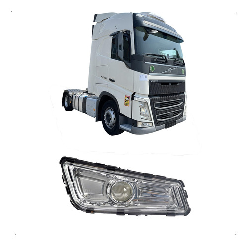 Faro Auxiliar Antiniebla Camión Volvo Fh 370 Fm 370 V3