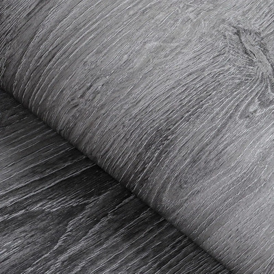 Rollo De Papel Adhesivo, Funstick, Madera Gris, 40 Cm X 1...