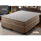 Cama Box Londres King Umaflex Super Conforto E Qualidade