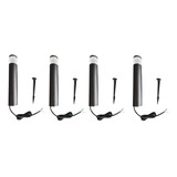 Foco Aplique Estaca Farol Led 3w Poste Jardin Exterior X4