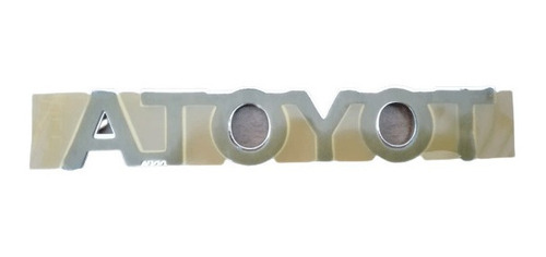 #t Emblema Palabra  Toyota   Para Yaris 2006-2009 Foto 3