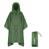 Chaqueta Tipo Poncho Para Exteriores Para Hombre, Para Viaje