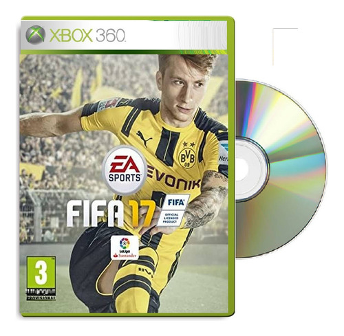 Fifa 17 Standard Edition  Xbox 360 Físico  Original