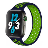 Malla Silicona Sport Loop Para Apple Watch Medidas 42/44mm