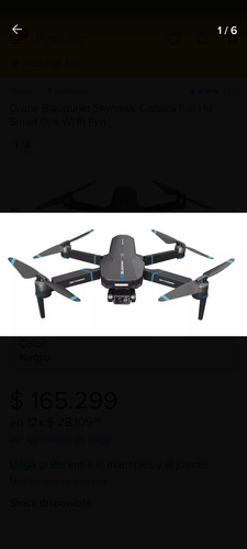 Dronee Sky Hauk Blaupunkt Nuevo