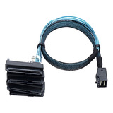 Cable De Servidor De Disco Duro Mini Sas Sff-8643 A 4 X 29 P