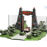 Diorama A Escala Nano, Jurassic Park, Marca Jada, Die-cast