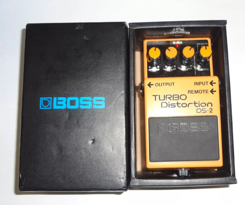 Pedal De Efecto Boss Turbo Distortion Ds-2 Naranja