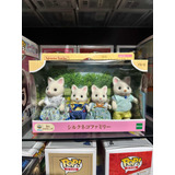 Calico Critters Silk Cat Family Sylvanian Gatos De Seda Tern