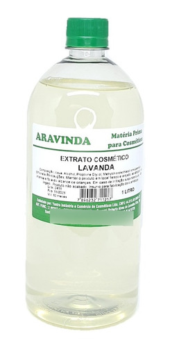 Extrato Glicólico Lavanda Para Sabonete, Shampoo E Creme 1l