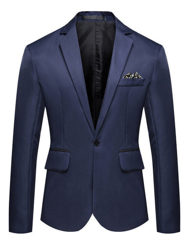 Saco Blazer Hombre Caballero Slim Fit Premium Con Forro