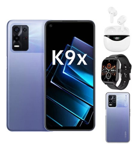 Oppo K9x 5g Dual Sim 256 Gb Violeta 8 Gb Ram