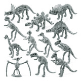 12 Juegos De Coloridas Simulaciones De Fósiles De Dinosaurio