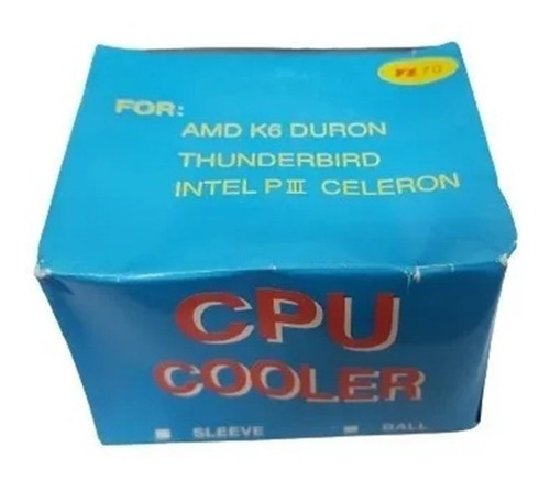 Cooler Amd K6/duron/celerom/p3