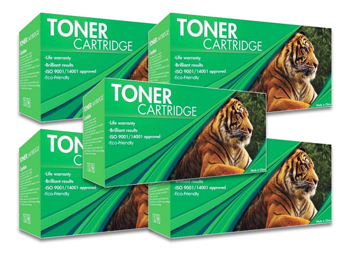 Kit 5 Toner Generico Tn660 Tn630 2520 2540 2300 2700