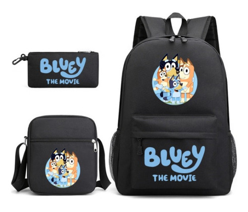 Mochila Escolar Bluey Brouy De Comércio Exterior De Tres Pie