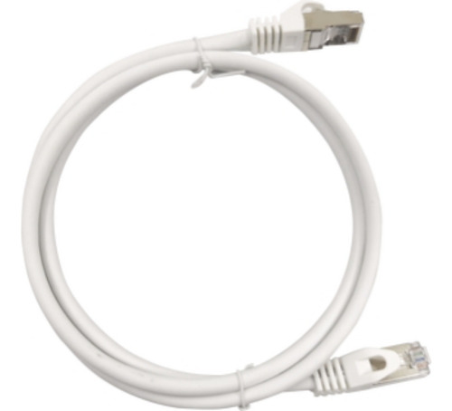 Patch Cord Cat6a 10g Blindado 3.0m ( 9.84 Ft ) Blanco