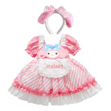 Gh Vestido Sanrio Melody Para Niñas, Vestido Cumpleaños L