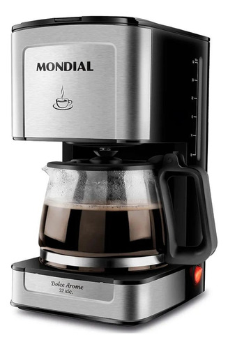 Cafeteira Elétrica 800w Jarra De Vidro C-44-32x-si Mondial