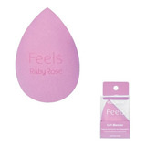 Esponja De Maquiagem Soft Blender Feels Ruby Rose Cor Rosa-chiclete