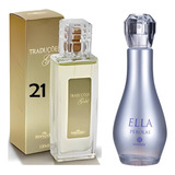 Perfume Feminino Traduções Gold Nº 21 Hinode  - Nova Embalagem - Fragrância Oriental Woody - Ella Perolas 100ml