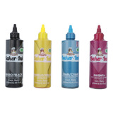 Tinta Comestible Para Impresora Kit 4 Colores 250ml