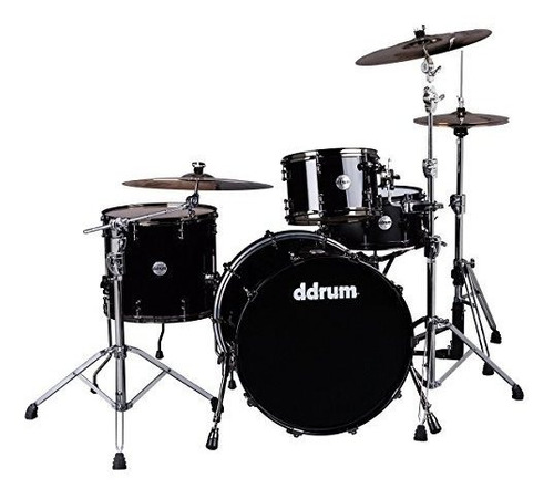 Ddrum Max 324 Pb Paquete De Cascos De Bateria, Negro