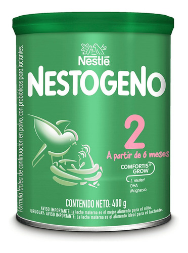 Formula Infantil Nestogeno 2   Lata X 400 Gr