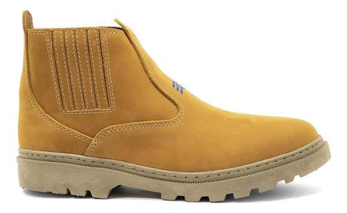 Bota Masculina Couro Botina Tratorada Quentinha New Camps