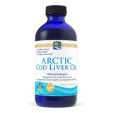 Aceite De Higado Bacalao Cod Liver Oil 237ml Omega 3 Epa Dha Sabor Neutro
