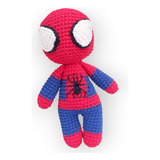 Spiderman Amigurumi Crochet Hombre Araña Peluche 