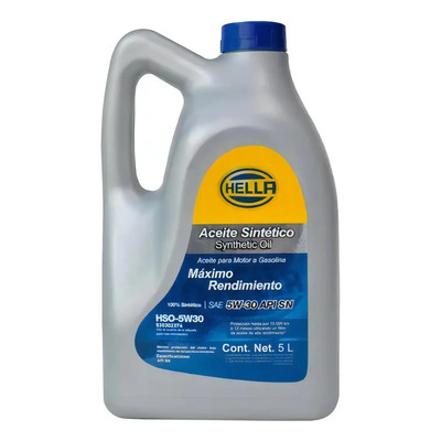 Aceite Motor 5w30 Sintetico Hella Presentación Oficial 5 Lts | Envío gratis