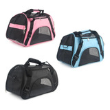 Bolsa Pet Portátil Cães E Gatos Transporte Viagem 53x26x36cm