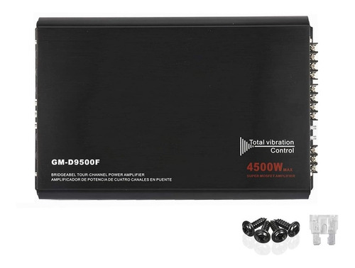 Amplificador Fuente Audiobahn 4500w 4 Canales Para Auto