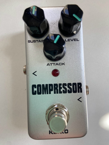 Mini Pedal De Efeito Compressor Para Guitarra Kokko Fcp2